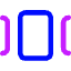 Carousel Horizontal Icon from Core Neon Set
