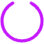 Circle Notch Icon from Core Neon Set