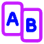 Compare Ab Icon from Core Neon Set