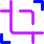 Expand Crop Resize Icon from Core Neon Set