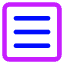 Grid Rules Icon from Core Neon Set