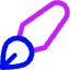 Pen 2 Icon from Core Neon Set