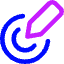 Pen Pressure Icon from Core Neon Set