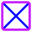Rectangle Frame Icon from Core Neon Set