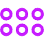 Reorder Dots Horizontal Icon from Core Neon Set