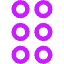 Reorder Dots Vertical Icon from Core Neon Set