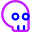 Skull 2 Icon from Core Neon Set