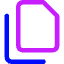 Multiple File 1 Icon from Core Neon Set
