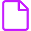 New File Icon from Core Neon Set