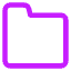 New Folder Icon from Core Neon Set