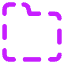 New Folder Dash Icon from Core Neon Set