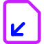 Request Files Icon from Core Neon Set