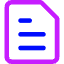 Text File Icon from Core Neon Set