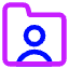 User Folder Icon from Core Neon Set