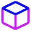 Cube Shape 1 Icon from Core Neon Set