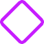 Diamond Shape Icon from Core Neon Set