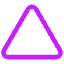 Triangle Icon from Core Neon Set