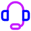 Customer Support 1 Icon from Core Neon Set