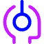 Customer Support 6 Icon from Core Neon Set