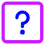 Help Question 2 Icon from Core Neon Set