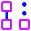 Hierarchy 18 Icon from Core Neon Set