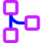 Hierarchy 4 Icon from Core Neon Set