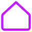 Home 1 Icon from Core Neon Set
