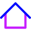 Home 4 Icon from Core Neon Set