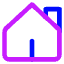 Home Chimney 2 Icon from Core Neon Set