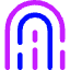 Fingerprint 1 Icon from Core Neon Set