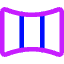 Panoramic Screen Icon from Core Neon Set