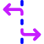 Rate Stretch Tool Icon from Core Neon Set