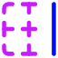 Border Right Icon from Core Neon Set