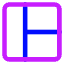 Layout Window 1 Icon from Core Neon Set