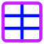 Layout Window 21 Icon from Core Neon Set