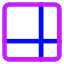 Layout Window 32 Icon from Core Neon Set