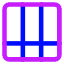 Layout Window 39 Icon from Core Neon Set