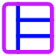 Layout Window 41 Icon from Core Neon Set