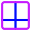 Layout Window 50 Icon from Core Neon Set
