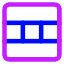 Layout Window 59 Icon from Core Neon Set