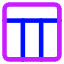 Layout Window 6 Icon from Core Neon Set