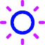 Brightness 4 Icon from Core Neon Set