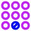 Dial Pad Bottom Middle Icon from Core Neon Set