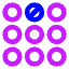 Dial Pad Top Middle Icon from Core Neon Set