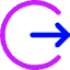 Logout 2 Icon from Core Neon Set