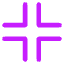 Exit Full Screen Icon from Core Neon Set