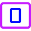 Tile Window Center Icon from Core Neon Set