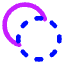 Pathfinder Circle Minus Front 1 Icon from Core Neon Set