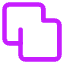 Pathfinder Square Merge Icon from Core Neon Set