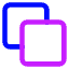 Pathfinder Square Trim Icon from Core Neon Set